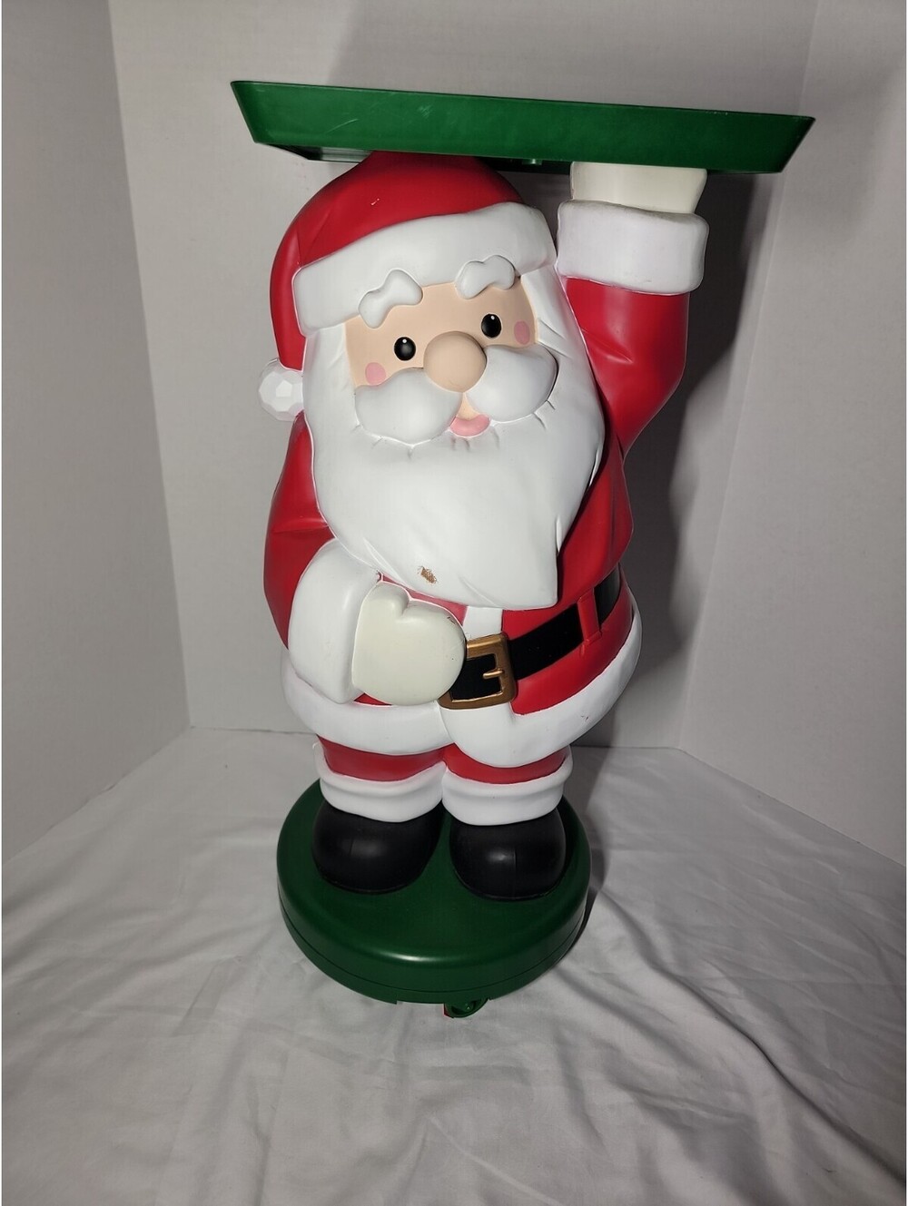 Mr. Christmas ~Serving Santa, Blow Mold.read